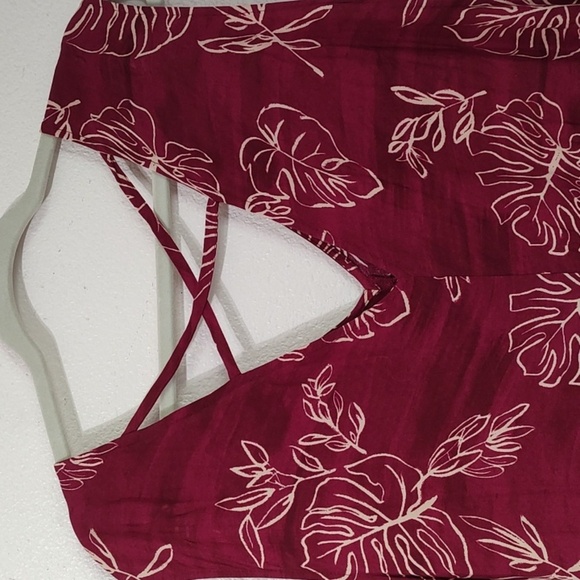 Ava & Viv Tropical Sleeveless Dress Size 3X - Picture 3 of 5